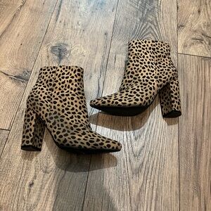 Leopard Print Boots